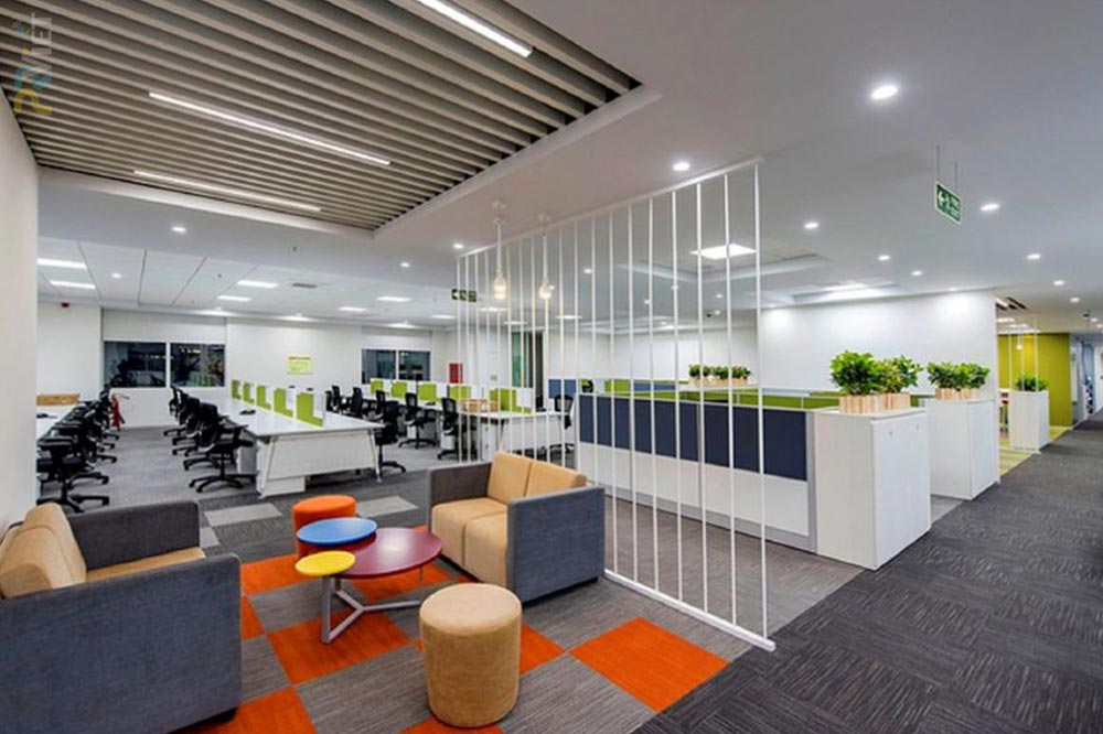 Thiết kế văn phòng hiện đại giúp khách hàng ấn tượng với môi trường
